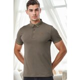 Dewberry T9586 MEN'S POLO NECK T-SHIRT-KHAKI | shoptok.hr