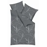 POSTELJNINA Organic 240/220 cm mako saten siva