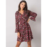 Italy Moda Dress-DHJ-SK-13891A.71P-black-red | shoptok.hr