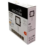 Ferotehna led rasvjeta ugradni panel 6 w 570 lm, dip 3000/4000/6500K IP20 č crni | shoptok.hr