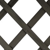  Vrtna sadilica s rešetkom siva 45x30x74 cm od masivne jelovine | shoptok.hr