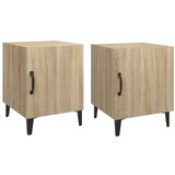 Furnova Nočna omarica 2 kosa sonoma hrast konstruiran les, (21925880) | Shoptok.si