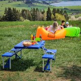 Kondela Napihljiva vreča za sedenje/ležanje, oranžna, LEBAG | Shoptok.si