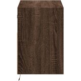  Zidni TV ormarić s LED svjetlima smeđa boja hrasta 80x31x45 cm | shoptok.hr