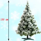 novogodišnja jelka ledena 150 cm
