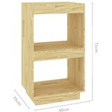 Ormarić za knjige 40 x 35 x 71 cm od masivne borovine | shoptok.hr