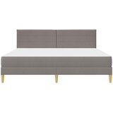  Krevetna konstrukcija Sivo-smeđa 180 x 200 cm Poliester | shoptok.hr