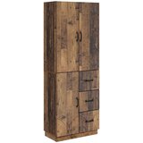  Set ormara 2 kom. Staro drvo Konstruirano drvo Smeđa 66 x 34,5 x 87 cm | shoptok.hr