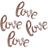 Ginger Ray® konfeti za dekoraciju stola s natpisom love (rose gold) Cijene