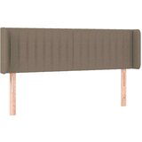  Uzglavlje smeđesivo 147x16x78/88 cm od tkanine | shoptok.hr