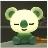 LED prigušiva dečija noćna lampica PUPPIES LED/3W/230V 20 cm koala/zelena