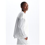 LC Waikiki Women's Crew Neck Striped Long Sleeve Oversized Sweatshirt. | ePonuda.com