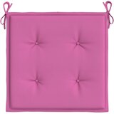  Jastuci za vrtne stolice 6 kom ružičasti 50x50x4 cm od tkanine | shoptok.hr