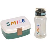 Lässig posodica za shranjevanje in bidon little gang smile milky/ocean green Cene