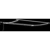  Okvir tende S LED lampica Bijelo 400 × 350 cm Aluminij | Eponuda.ba