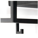 Spinder Design Črn stenski obešalnik iz masivnega hrasta s polico 78 cm School – | Shoptok.si