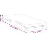  Madraci Bijela siva 70 x 200 cm 100% poliester žakard tkanina | shoptok.hr