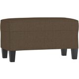 vidaXL Klupa smeđa 100x30x30 cm od tkanine - Smeđa 100 x 35 x 41 cm | shoptok.hr