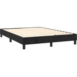  box spring s madracem LED crni 140x190 cm baršun | shoptok.hr