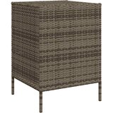  Vrtni ormarić za pohranu sivi 55x59x80 cm od poliratana | shoptok.hr