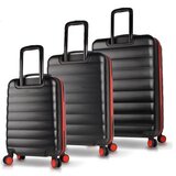 Zoozie Bags set kofera 6391, 3 dijela, crni | Eponuda.ba