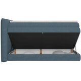 Premium Living Postelja Boxspring Lina, Modra, 200x200 | Shoptok.si