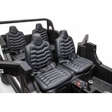 Buggy na akumulator s 4 sjedala, crni | shoptok.hr