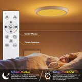 YILAIE 30 cm LED stropna svetilka z daljinskim upravljanjem | Shoptok.si