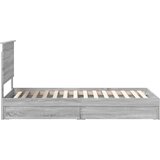  Okvir za krevet Siva Sonoma 90 x 200 cm Konstruirano drvo | shoptok.hr