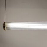Zuma line 1234 - LED prigušiva luster na sajli COMO LED/64W/230V 2700-6500K zlatna + daljinski upravljač | Eponuda.com