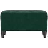 Klupa tamnozelena 70 x 35 x 41 cm baršunasta | Eponuda.com