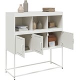  Komoda ružičasta 100,5x39x107 cm čelik | shoptok.hr