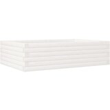  Vrtna sadilica bijela 90 x 60 x 23 cm od masivne borovine | shoptok.hr