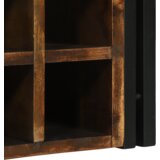 vidaXL Stojalo za vino 46 x 35 x 27.5 cm Trden predelan les | Shoptok.si