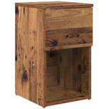 vidaXL Ormarić za krevet Staro drvo 29 x 31 5 x 49 cm - Staro drvo 1 Cijene