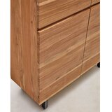 Kave Home Komoda iz masivne akacije v naravni barvi 100x155x40,5 cm Uxue – | Shoptok.si