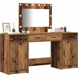  Toaletni stol 3 kom. Smeđa 78,5 x 41 x 135 cm Konstruirano drvo | shoptok.hr