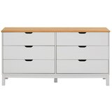 Støraa Bela nizka komoda iz masivnega bora 150x75 cm Post – | Shoptok.si