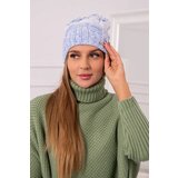 Kesi marka niezdefiniowana Cap with fleece Dolores K303 blue+white+jeans | shoptok.hr