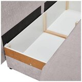 MID.YOU ZOFA S POSTELJNO FUNKCIJO, bež tekstil | Shoptok.si