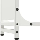  Stalak za drva bijeli 90x28x90 cm Hladno valjani čelik | shoptok.hr