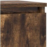 vidaXL Komoda s ladicama dimljenog hrasta 71x35x65cm konstruirano drvo | shoptok.hr