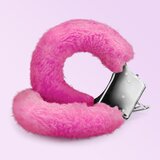 Crushious Krznene lisice za zapešća - Love Cuffs, ružičaste Cijene