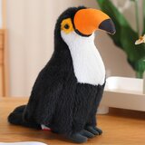 Plišana igračka Tukan 35 cm - crno/bijeli | Shoptok.si