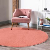 Mila Home Svijetlo crveni periv/pogodan za robotski usisavač okrugli tepih ø 100 cm Comfort – | shoptok.hr