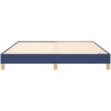  Za krevet s oprugama plavi 160x200 cm od tkanine | shoptok.hr