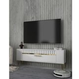 Hanah home tv polica Retrolp1 white gold