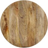 vidaXL Stranska mizica Ø37x45 cm Masivni les Mango | Shoptok.si