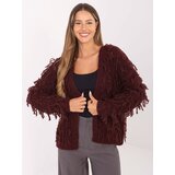 RUE PARIS Sweater-MI-SW-1308.21-burgundy | Shoptok.si