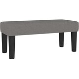 vidaXL Krevet s oprugama i madracem tamnosivi 100 x 200 cm od tkanine | shoptok.hr